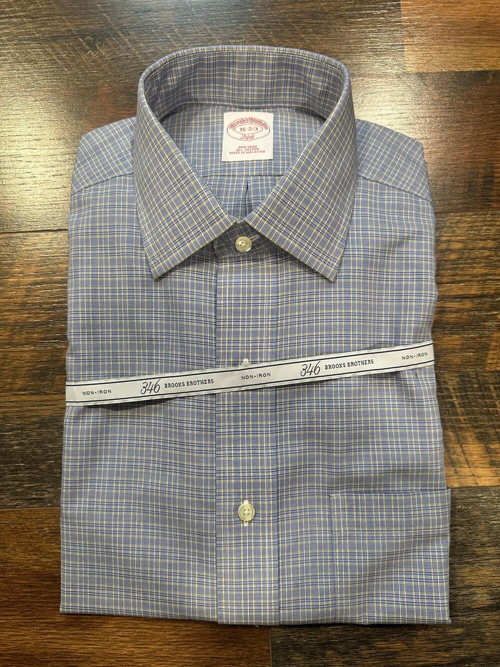 Brooks Brothers -346 non Iron Classic fit /sz 15 32\33 / NWT